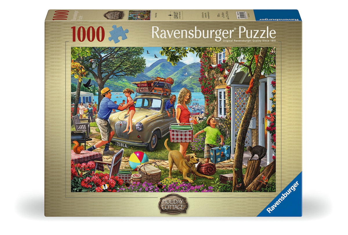 Ravensburger - Holiday Cottage 1000 Piece Jigsaw Puzzle