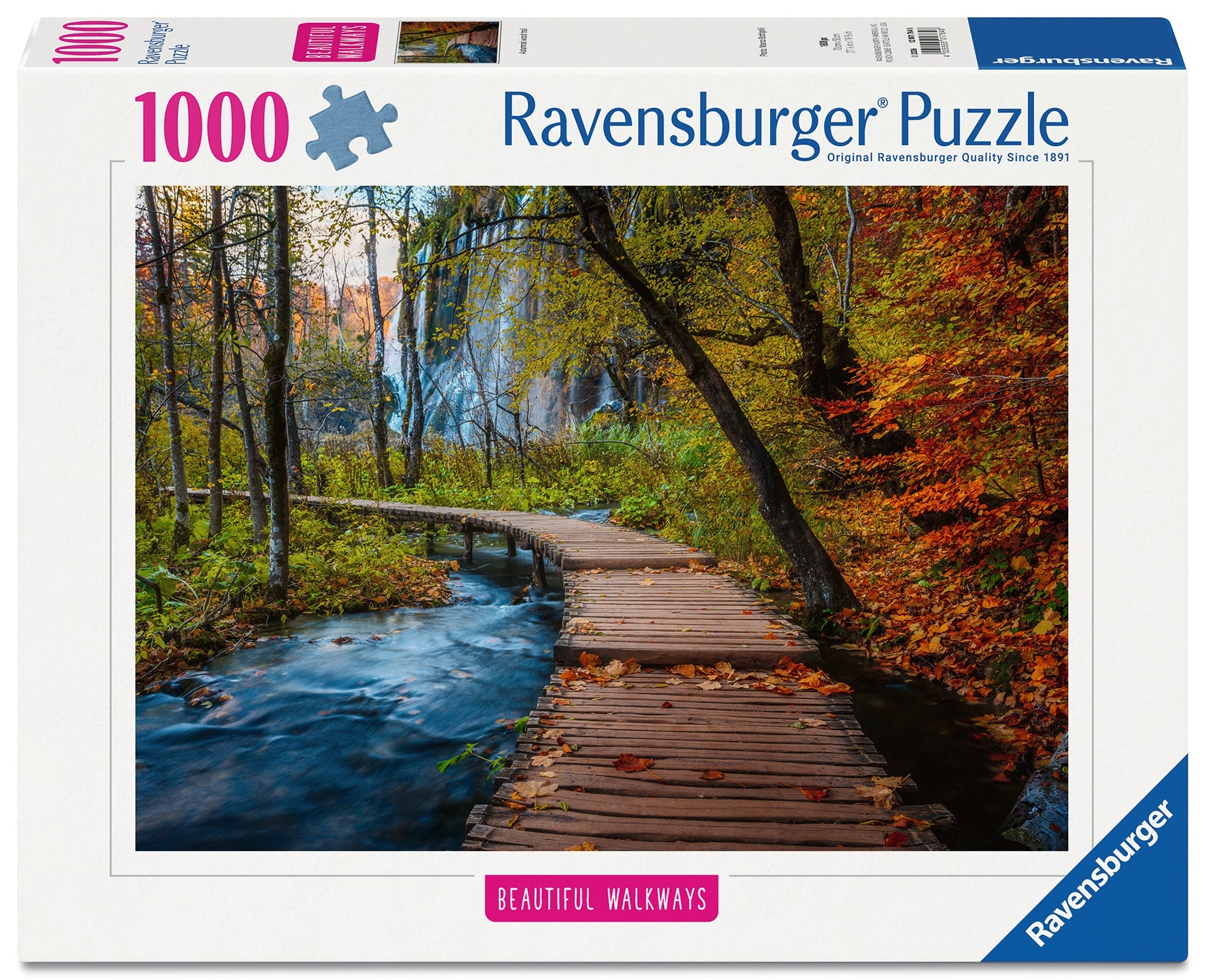 Ravensburger Autumnal Forest Path 1000 piece jigsaw puzzle