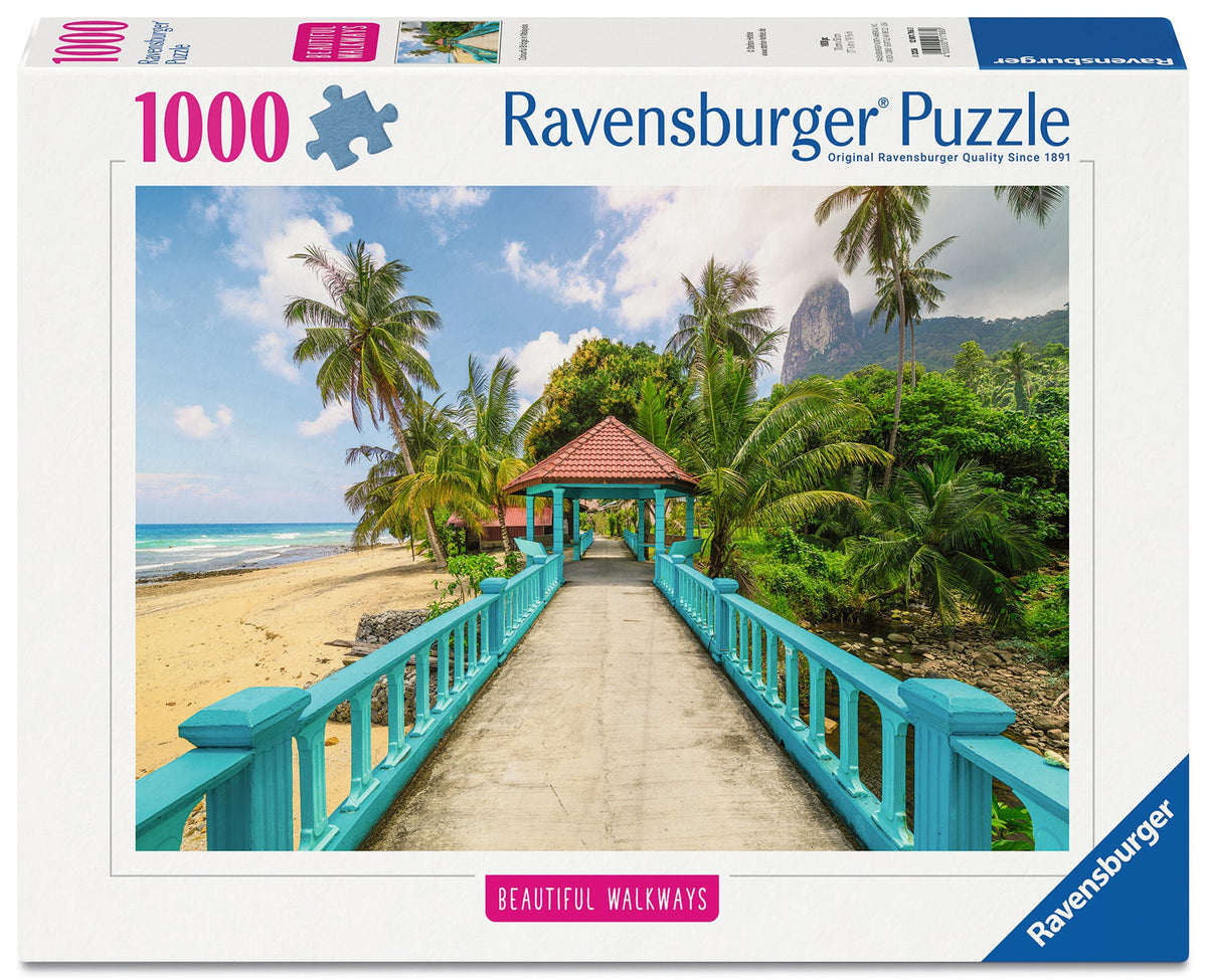 Ravensburger - Colorful Bridge in Malaysia 1000 Piece Jigsaw Puzzle box