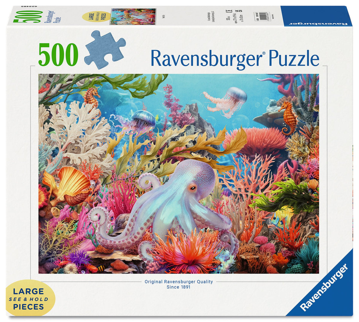 Ravensburger - Reef Life 500 Piece Jigsaw Puzzle box
