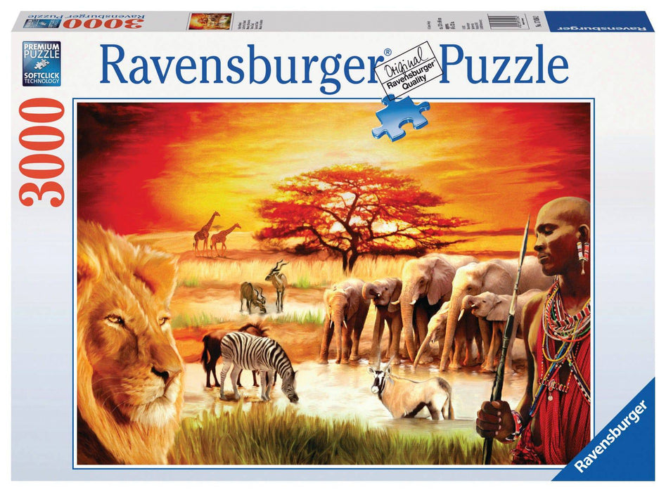 Proud Maasai 3000 Piece Jigsaw Puzzle by Ravensburger