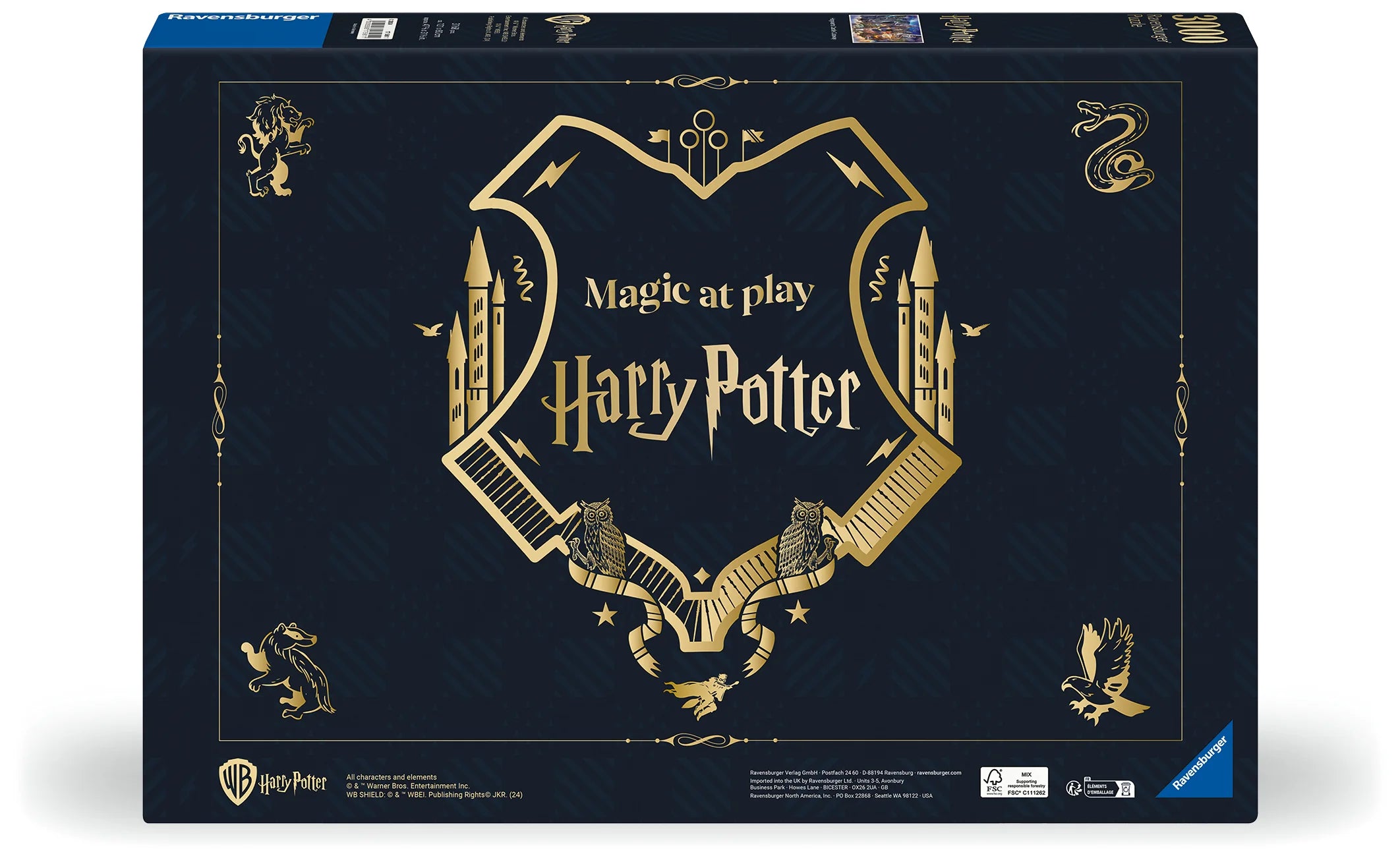Ravensburger - Hogwarts Castle Cutaway 3000 Piece Puzzle