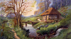 Falcon - Cottage in the Woods 1000 Piece Jigsaw Puzzle