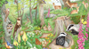 Falcon - Woodland Life 1000 Piece Adult's Jigsaw Puzzle