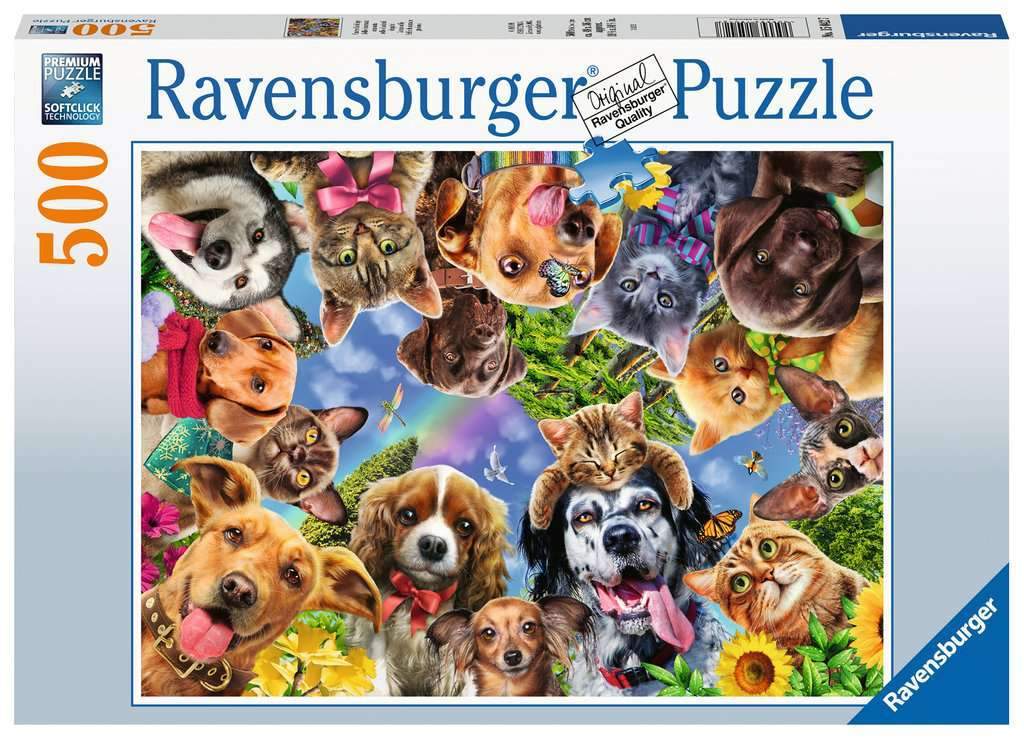 Ravensburger Italy- Ravensburger 14790 Selfie tra Bradipi Puzzle 500