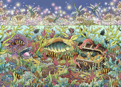 Ravensburger - Underwater Kingdom at Dusk 1000 Piece Adult's Jigsaw Puzzle
