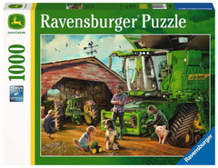 Ravensburger - John Deere Legacy: Then & Now 1000 Piece Adult's Jigsaw Puzzle