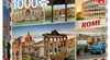 Jumbo - Greetings From Rome 1000 Piece Jigsaw Puzzle