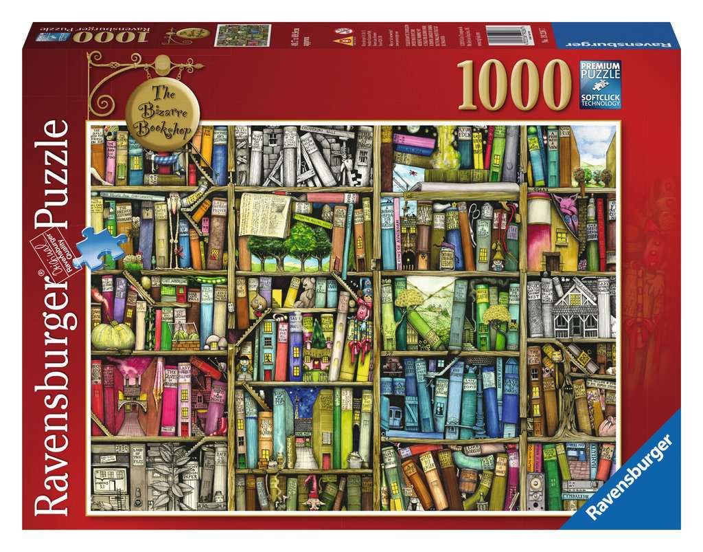 Ravensburger - The Bizarre Bookshop (Colin Thompson) 1000 Piece Puzzle