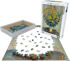 Eurographics - Monet -Artichoke Flowers 1000 Piece Jigsaw Puzzle