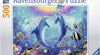 Ravensburger - Dancing Dolphins 500 Piece Family Puzzle