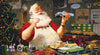 Cobble Hill - Santa Painting Cars 1000 Piece Jigsaw Puzzle