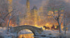 Cobble Hill - Winter in the Park 1000 Piece Jigsaw Puzzle