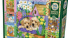 Cobble Hill - Puppies and Posies Quilt 1000 Piece Jigsaw Puzzle