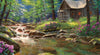 Cobble Hill - Fishing Cabin 1000 Piece Jigsaw Puzzle