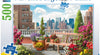 Ravensburger - Rooftop Garden Puzzle 500 Piece Large Format Puzzle
