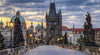 Across Charles Bridge at Dawn Puzzle 1000p