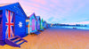Funbox - Brighton Beach Boxes Jigsaw Puzzle 1000 Pieces
