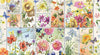 Jumbo - Flower Stamps Summer 1000 Piece Jigsaw Puzzle