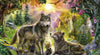 Ravensburger - Wolf Family in Sunshine 500 Piece Family Jigsaw Puzzle