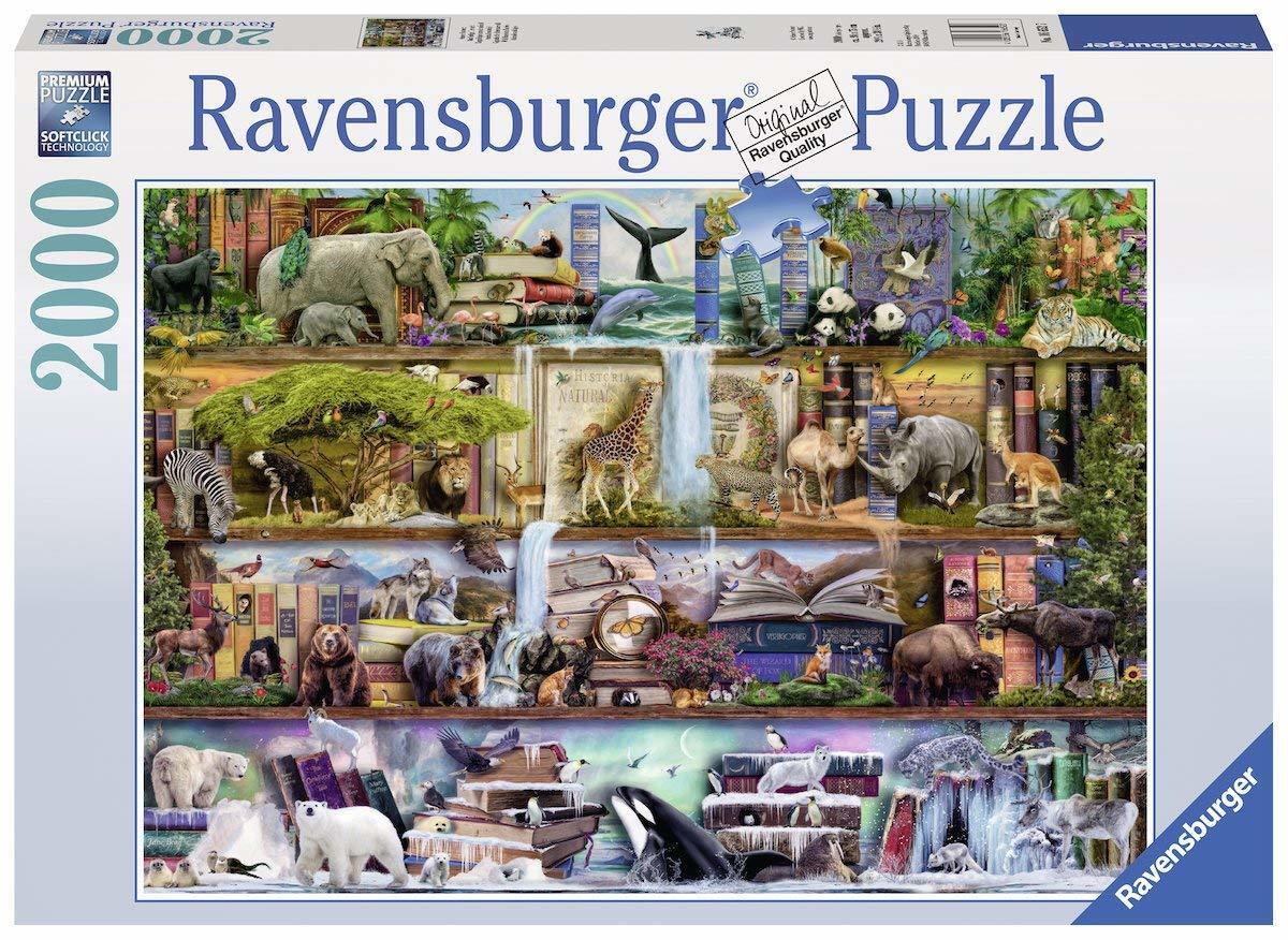 Ravensburger - Wild Kingdom Shelves 2000 Piece Puzzle