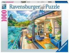 Ravensburger - Tropical Island Charter 1000 Piece Jigsaw Puzzle