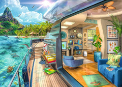 Ravensburger - Tropical Island Charter 1000 Piece Jigsaw Puzzle