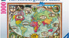 Ravensburger - Bicycle Ride Around the World 1000 Piece Adult's Puzzle