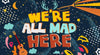 Funbox - We're All Mad Here 1000 Piece Jigsaw