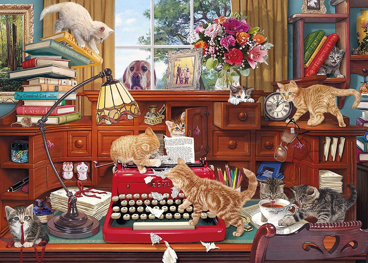 Gibsons - Writer's Block 1000 Piece Jigsaw Puzzle