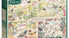 Falcon - Country Diary 4 Seasons 1000 Piece Jigsaw Puzzle