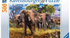 Ravensburger - Elephant Family 500 Piece Family Jigsaw