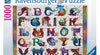 Ravensburger - Dragon Alphabet 1000 Piece Jigsaw Puzzle
