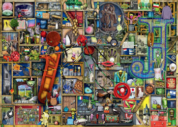 Ravensburger - Awesome Alphabet I&J (Colin Thompson) 1000 Piece Jigsaw Puzzle