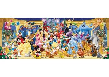 Ravensburger - Disney Panorama:  Group Photo 1000 Piece Jigsaw Puzzle